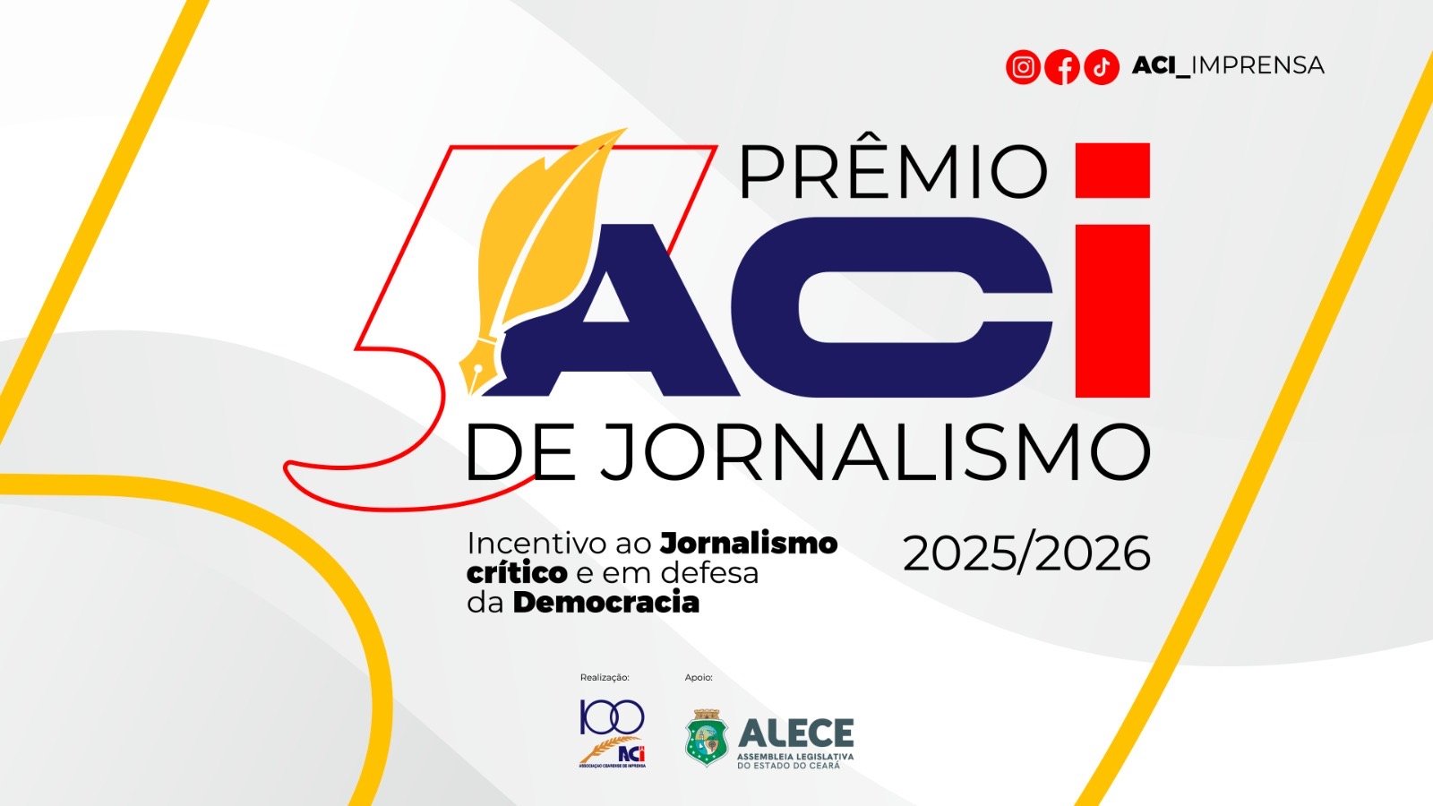 Júri do Prêmio ACI de Jornalismo terá profissionais de peso no mercado