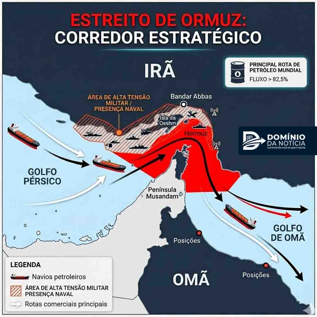 EUA afirmam ter destruído instalação iraniana no Estreito de Ormuz e aumentam tensão no Oriente Médio