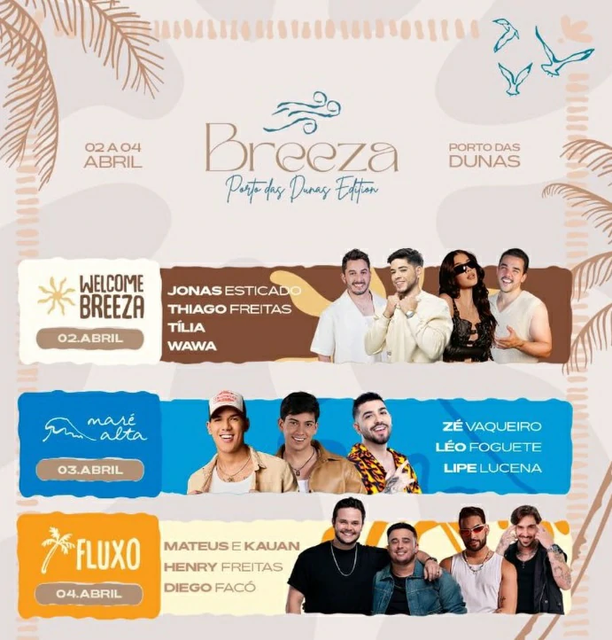 🌴 BREEZA – Porto das Dunas Edition 🌊