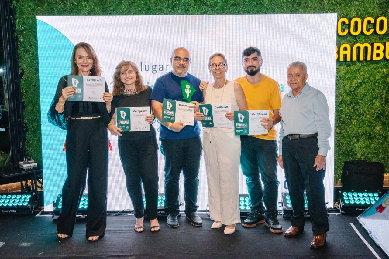 3º Prêmio Cooperativismo Cearense de Jornalismo premia profissionais da imprensa em noite de celebração ao Dia do Jornalista