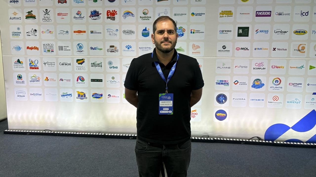 Eduardo Castelão representa o Alchymist Group no SINDEPAT Summit 2026, principal evento do setor de parques e entretenimento do Brasil
