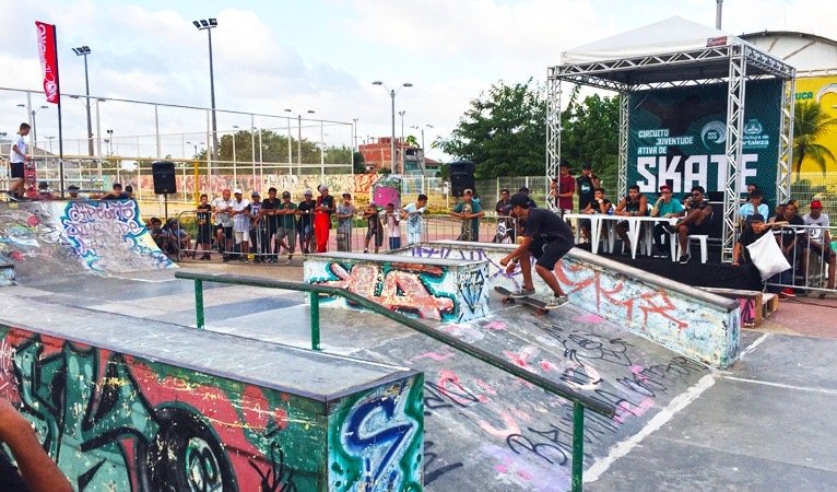 Prefeitura de Fortaleza leva inclusão à pista com Supercopas de Skate