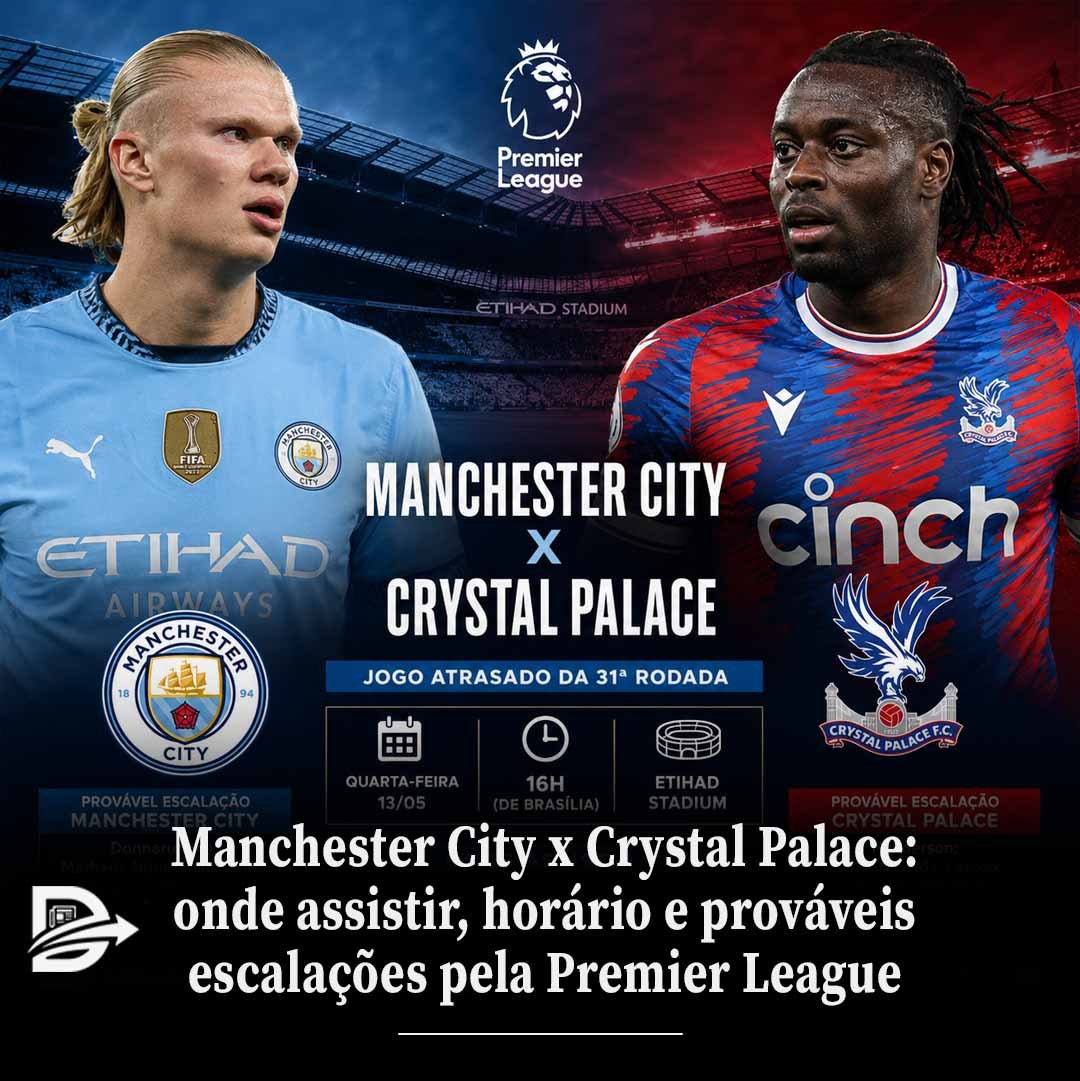 Manchester City x Crystal Palace