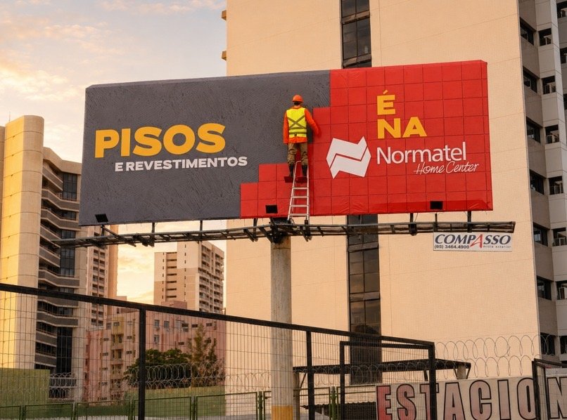 Normatel lança campanha de outdoor hiper-realista com a Advance