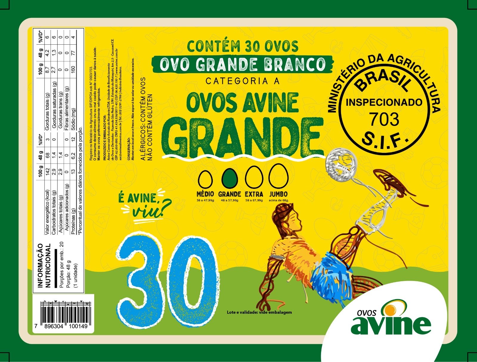 Avine lança campanha inspirada na Copa e reforça a identidade verde e amarelo com copos colecionáveis