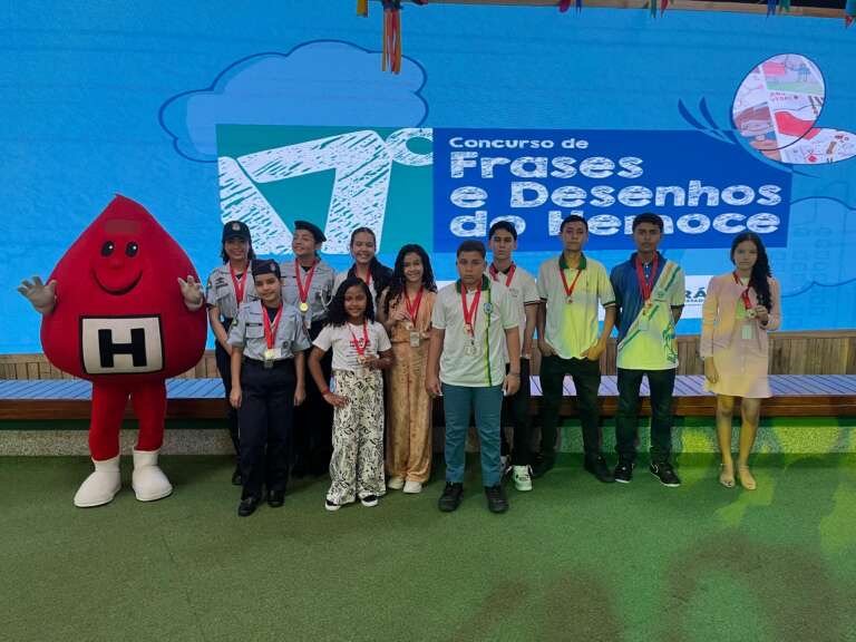 Hemoce reconhece vencedores do Concurso de Frases e Desenhos sobre doação de sangue; mais de 4 mil estudantes participaram da edição