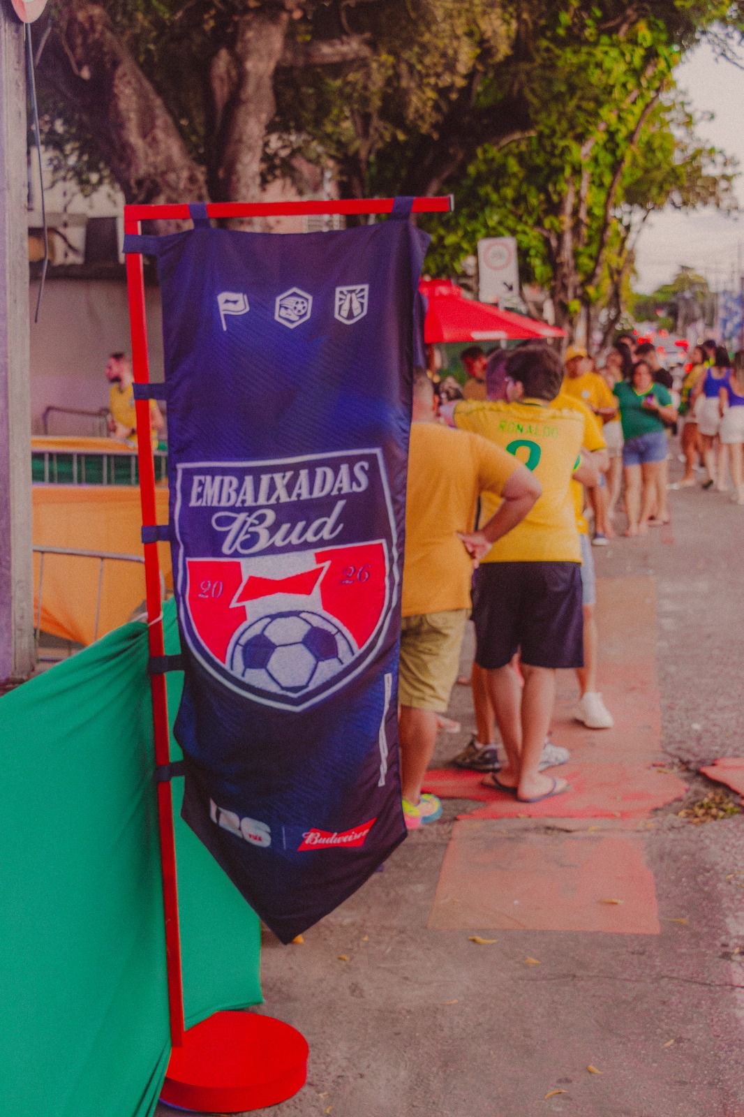 Fortaleza recebe programação gratuita especial de Budweiser durante a Copa do Mundo
