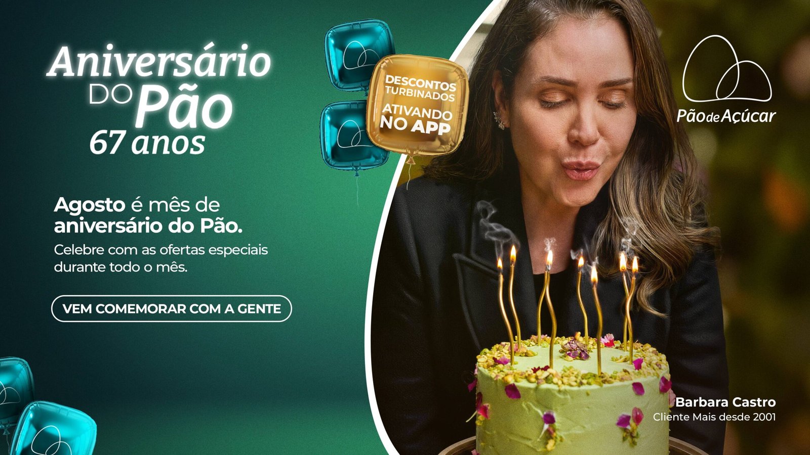 Clientes reais assumem o protagonismo na campanha de 67 anos do Pão de Açúcar
